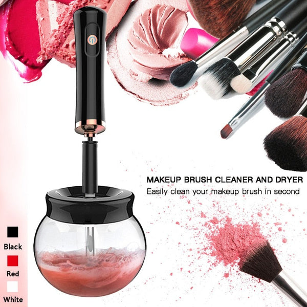 [FREE SHIPPING] Premium Electric Makeup Brush Cleaner